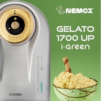 photo gelato pro 1700 up i-green - argento - fino a 1kg di gelato in 15-20 minuti 11